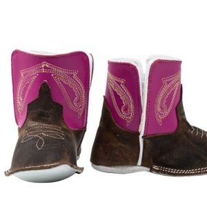 Kemosabe Baby Beans Pink and Brown SZ 8-12M